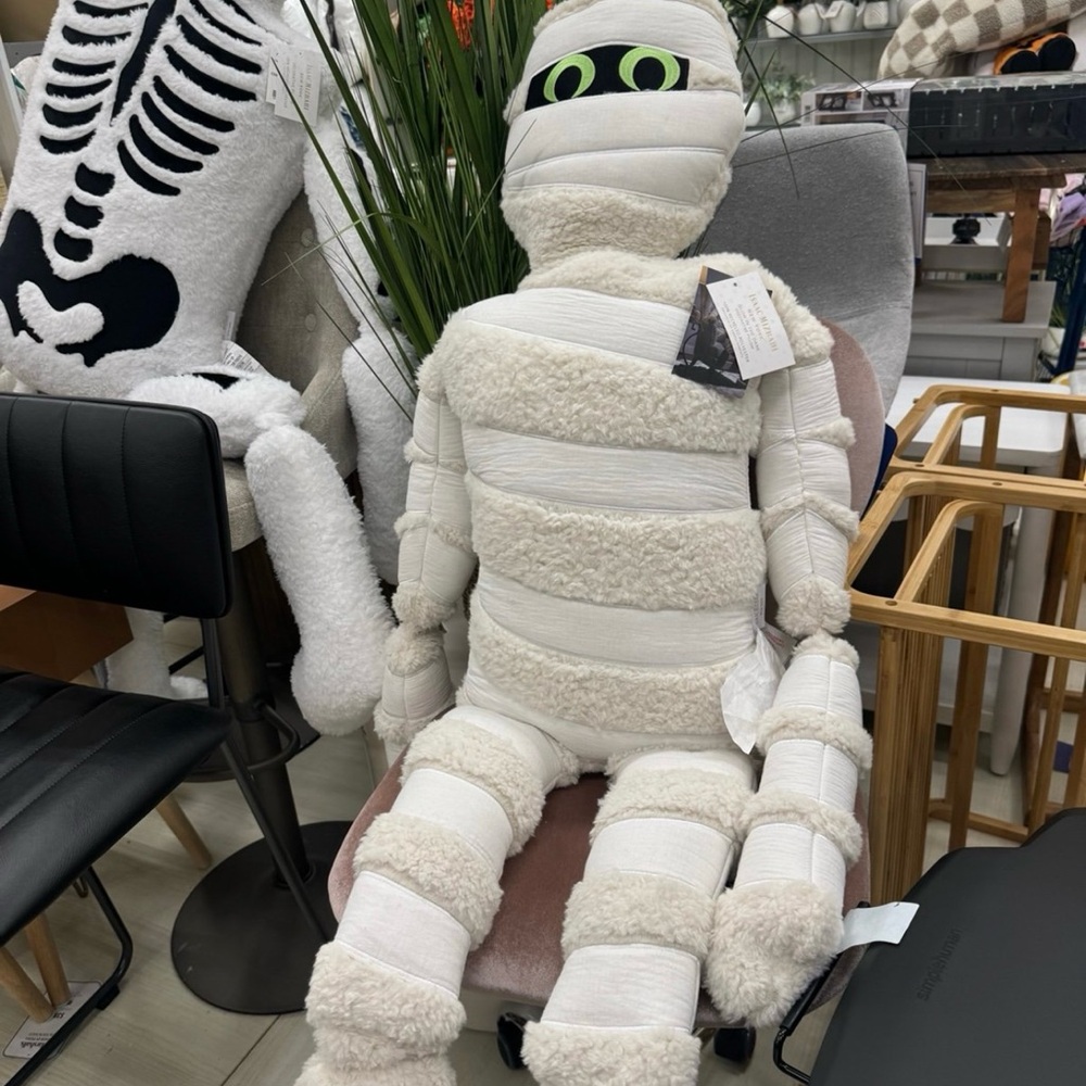 Isaac Mizrahi Plush Mummy Doll pillow